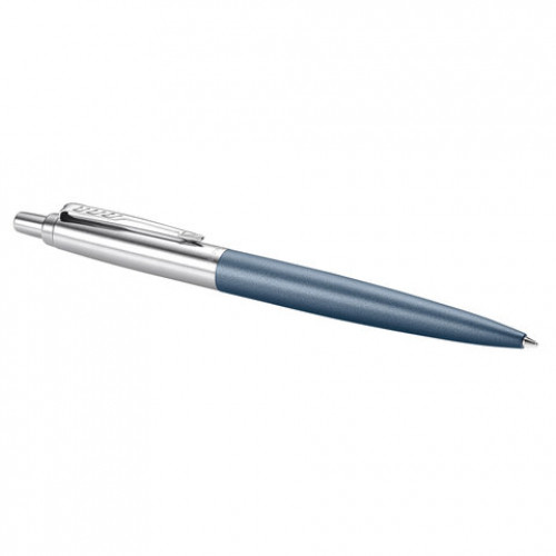 Ручка шариковая PARKER Jotter XL, УТОЛЩЕННЫЙ корпус, синий матовый лак, детали из нержавеющей стали, синяя, 2068359