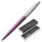 Ручка шариковая PARKER Jotter Core Victoria Violet CT, корпус фиолетовый, хромированные детали, синяя, 1953190