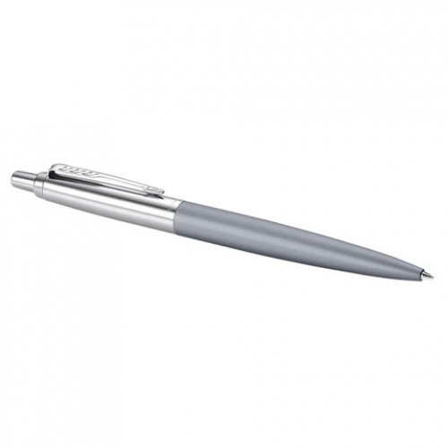 Ручка шариковая PARKER Jotter XL, УТОЛЩЕННЫЙ корпус, серый матовый лак, детали из нержавеющей стали, синяя, 2068360