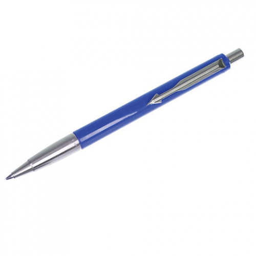 Ручка шариковая PARKER Vector Standard Blue CT, корпус синий, детали из нержавеющей стали, синяя, 2025419