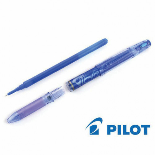 Ручка стираемая гелевая PILOT Frixion Point, СИНЯЯ, игольчатый узел 0,5 мм, линия письма 0,25 мм, BL-FRP-5