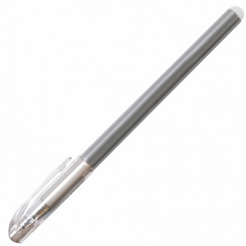 Ручка стираемая гелевая STAFF College, ЧЕРНАЯ, игольчатый узел 0,5 мм, линия письма 0,38 мм, 143665