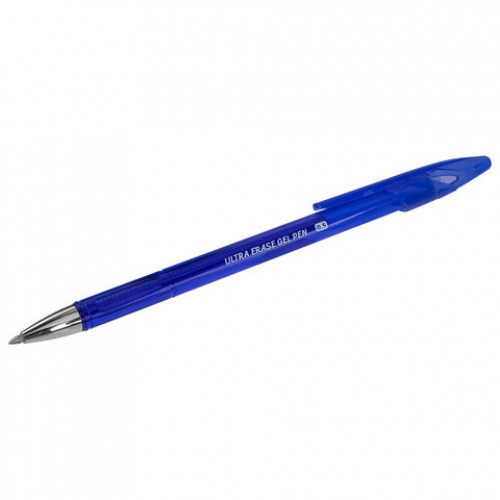Ручки стираемые гелевые BRAUBERG ULTRA ERASE, НАБОР 4 ШТ, СИНИЕ, стандартный наконечник 0,5 мм, линия письма 0,35 мм, 144283