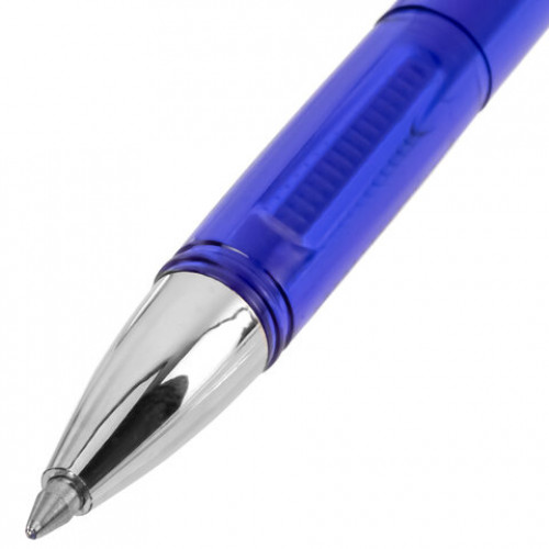 Ручки стираемые гелевые BRAUBERG ULTRA ERASE, НАБОР 4 ШТ, СИНИЕ, стандартный наконечник 0,5 мм, линия письма 0,35 мм, 144283