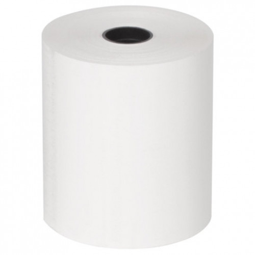 Чековая лента ТЕРМОБУМАГА 80 мм (диаметр 69 мм, длина 60 м, втулка 18 мм) КОМПЛЕКТ 6 шт., BRAUBERG, 110894