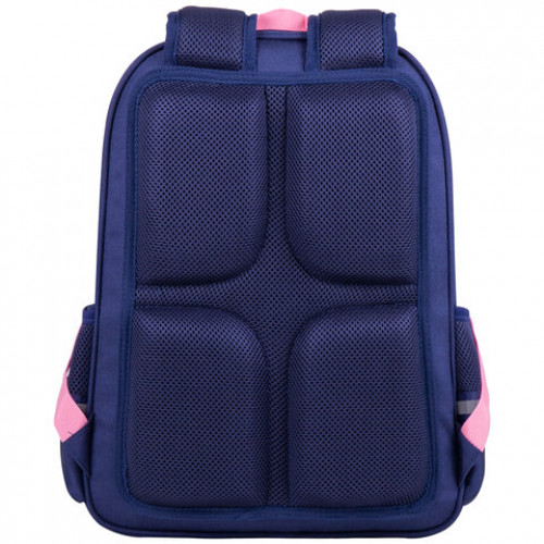 Рюкзак BRAUBERG SOFT, 2 отделения, Cherry queen, СВЕТЯЩИЙСЯ, 40х31х15 см, 270610