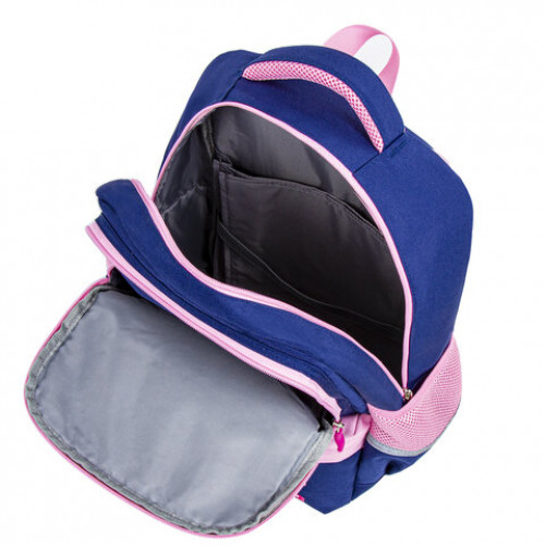 Рюкзак BRAUBERG STAR, Magic fox, синий, 40х29х13 см, 270668