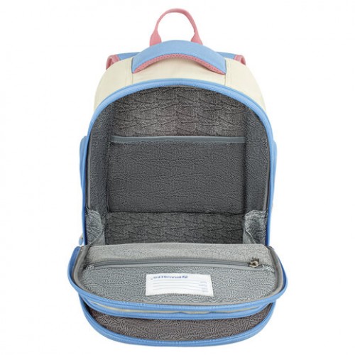 Рюкзак BRAUBERG CLASSIC, легкий каркас, премиум материал, Tender, бежевый, 37х32х21 см, 272090