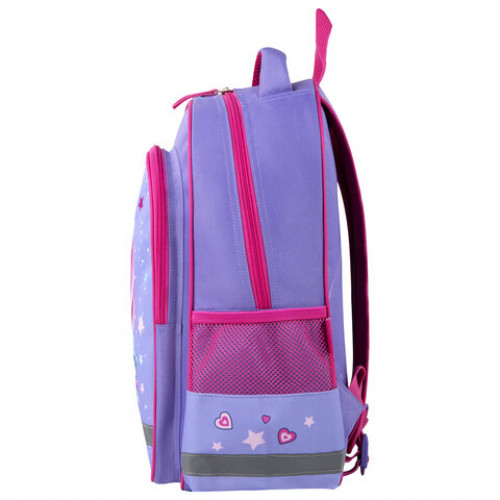 Рюкзак ПИФАГОР SCHOOL для начальной школы, Dreamy unicorn, 38x28х14 см, 270651