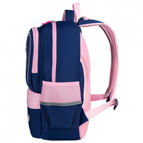 Рюкзак BRAUBERG STAR, Magic fox, синий, 40х29х13 см, 270668