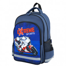 Рюкзак ПИФАГОР SCHOOL для начальной школы, Extreme sports, 38x28х14 см, 270659