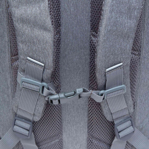 Рюкзак GRIZZLY школьный, анатомическая спинка, 2 отделения, для девочек, MINT, 43х28х16 см, RD-241-2/1