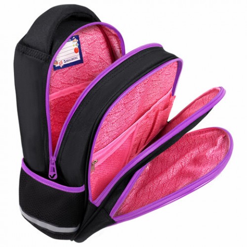 Рюкзак BRAUBERG OPTIMA, 2 отделения, с брелоком, Radiant unicorn, 36х27х18 см, 273157