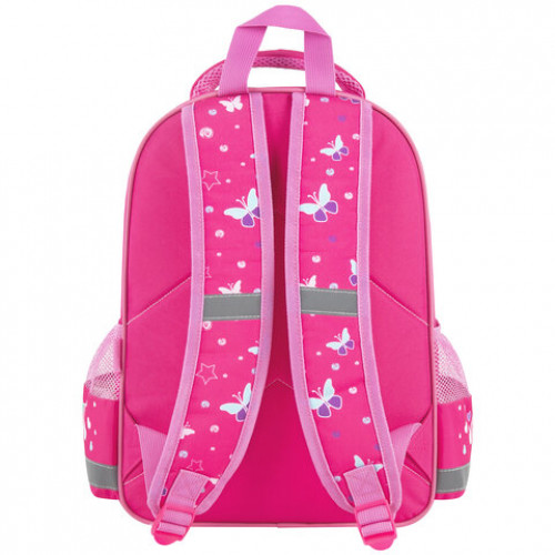 Рюкзак ПИФАГОР SCHOOL, 1 отделение, 3 кармана, Panda time, 38x28х14 см, 271406