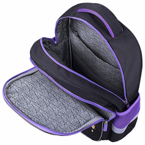 Рюкзак BRAUBERG FAVOUR, 2 отделения, 3 кармана, Bright cube, 40х29х15 см, 271418