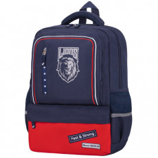 Рюкзак BRAUBERG STAR, Brave lion, синий, 40х29х13 см, 270669 Рюкзак BRAUBERG STAR, Brave lion, синий, 40х29х13 см, 270669