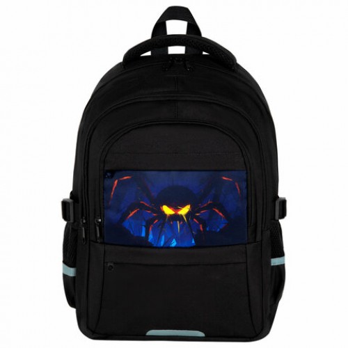 Рюкзак BRAUBERG VIBE, 2 отделения, 5 карманов, Dark spider, 40х28х14 см, 273174