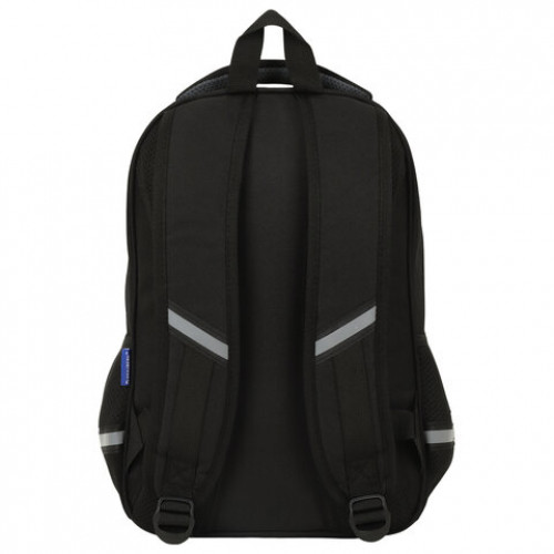 Рюкзак BRAUBERG PROFI, 2 отделения, с брелком, Leather ball, 3D-панель, 36х27х19 см, 274416