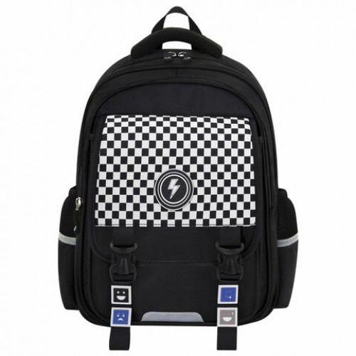 Рюкзак BRAUBERG SNAP, 2 отделения, 3 кармана, Stylish checks, 39х28х16 см, 273130
