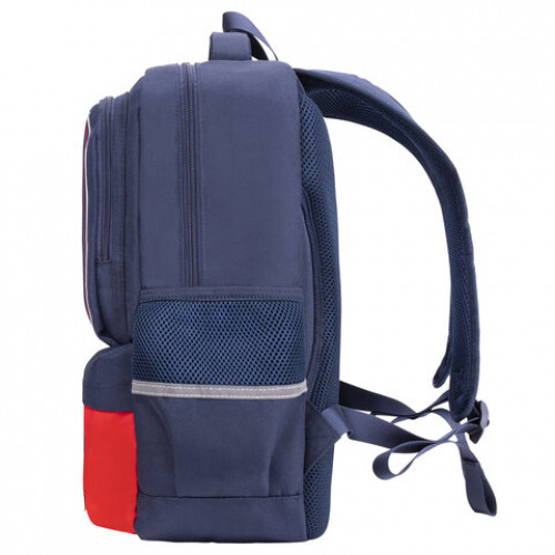 Рюкзак BRAUBERG STAR, Brave lion, синий, 40х29х13 см, 270669