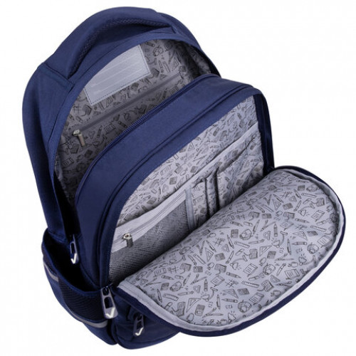 Рюкзак BRAUBERG SOFT, 2 отделения, Game over, 40х31х15 см, 270613