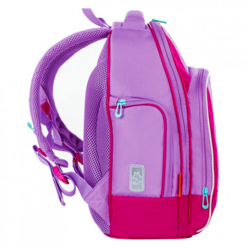 Рюкзак TIGER FAMILY школьный, Rainbow, с ортопедической спинкой, Rainbow Sorbet, 39х31х20 см, 228940, TGRW-011A