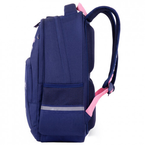 Рюкзак BRAUBERG SOFT, 2 отделения, Cherry queen, СВЕТЯЩИЙСЯ, 40х31х15 см, 270610
