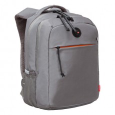 Рюкзак GRIZZLY школьный, анатомическая спинка, 2 отделения, для мальчиков, MINIMAL GREY, 39х26х19 см, RB-356-5/3