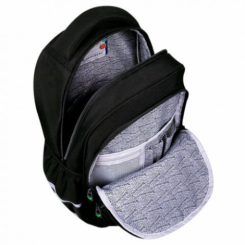 Рюкзак BRAUBERG MOTION, 2 отделения, 3 кармана, Be cool, 41х28х17 см, 273116