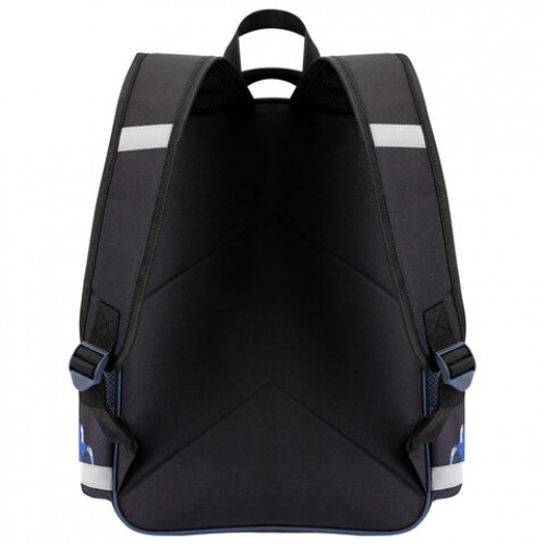 Рюкзак ПИФАГОР SCHOOL, 1 отделение, 3 кармана, Stay cool, 38x28х14 см, 274440