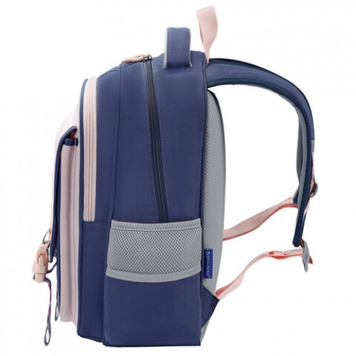 Рюкзак BRAUBERG SNAP, 2 отделения, 3 кармана, Blue paw, 39х28х16 см, 274436