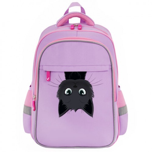 Рюкзак BRAUBERG FAVOUR, 2 отделения, 3 кармана, Hide and seek, 40х29х15 см, 273122