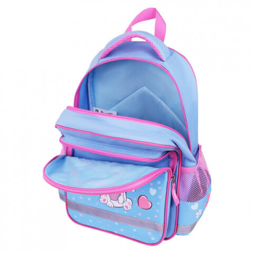 Рюкзак ПИФАГОР SCHOOL, 1 отделение, 3 кармана, Yummy cupcake, 38x28х14 см, 271405