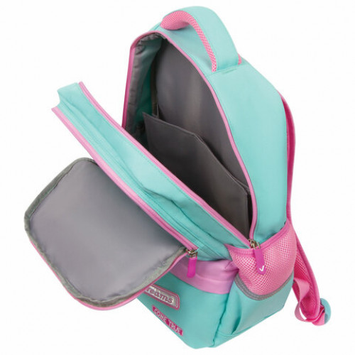 Рюкзак BRAUBERG STAR, Unicorn, мятный, 40х29х13 см, 229977