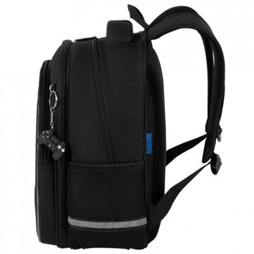 Рюкзак BRAUBERG PROFI, 2 отделения, с брелком, Leather ball, 3D-панель, 36х27х19 см, 274416