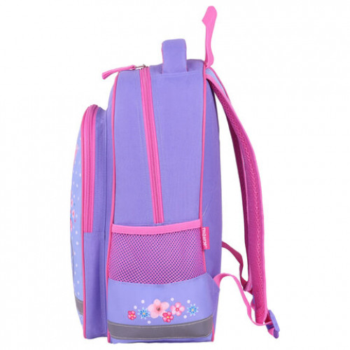 Рюкзак ПИФАГОР SCHOOL, 1 отделение, 3 кармана, Little beauty, 38x28х14 см, 271402