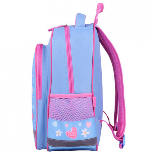Рюкзак ПИФАГОР SCHOOL, 1 отделение, 3 кармана, Yummy cupcake, 38x28х14 см, 271405