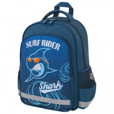 Рюкзак ПИФАГОР SCHOOL, 1 отделение, 3 кармана, Shark attack, 38x28х14 см, 271408 Рюкзак ПИФАГОР SCHOOL, 1 отделение, 3 кармана, Shark attack, 38x28х14 см, 271408