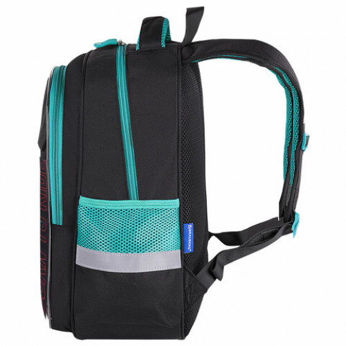 Рюкзак BRAUBERG FAVOUR, 2 отделения, 3 кармана, Born to ride, 40х29х15 см, 271420