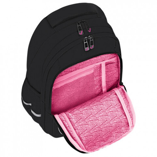 Рюкзак BRAUBERG INTENT, 2 отделения, 4 кармана, Peering cat, 39х27х14 см, 274396