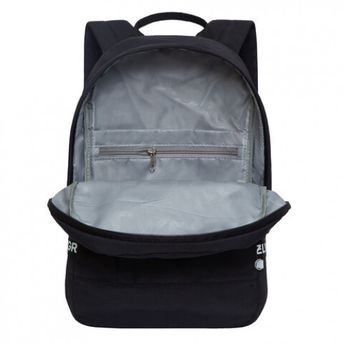 Рюкзак GRIZZLY школьный, укрепл. спинка, отд. д/ноутб до13., д/дев., BLACK,37,5х24х12см,RXL-327-2/1