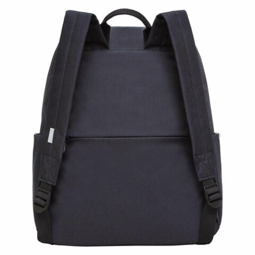 Рюкзак GRIZZLY школьный, укрепленная спинка, 2 отделения,д/дев.,CLASSIC BLACK,39х33х14см,RXL-325-1/3