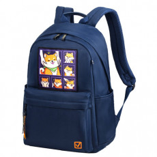 Рюкзак BRAUBERG FASHION CITY универсальный, Funny dog, темно-синий, 44х31х16 см, 270809 Рюкзак BRAUBERG FASHION CITY универсальный, Funny dog, темно-синий, 44х31х16 см, 270809