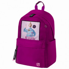 Рюкзак BRAUBERG FASHION CITY, универсальный, No Drama, 44х31х16 см, 229962 Рюкзак BRAUBERG FASHION CITY, универсальный, No Drama, 44х31х16 см, 229962
