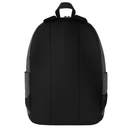 Рюкзак BRAUBERG ENERGETIC универсальный, эргономичный, Recycle, черный, 43х30х16 см, 270796