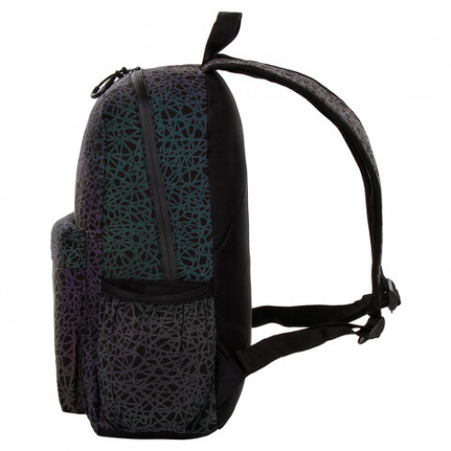 Рюкзак BRAUBERG BRIGHT, универсальный, СВЕТЯЩИЙСЯ РИСУНОК, Spiderweb, 42х31х15 см, 229941