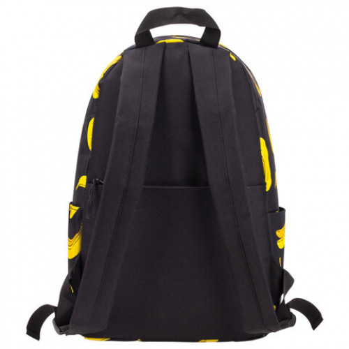 Рюкзак BRAUBERG POSITIVE универсальный, потайной карман, Bananas, 42х28х14 см, 270782