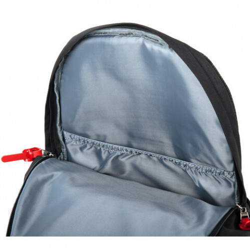 Рюкзак BRAUBERG FASHION CITY универсальный, Lion, черный, 46х31х15 см, 270810
