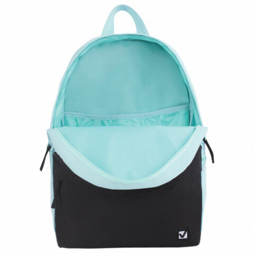 Рюкзак BRAUBERG универсальный, SYDNEY Green&black, 38х27х12 см, 228839