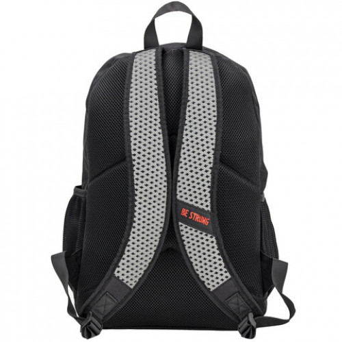 Рюкзак BRAUBERG FASHION CITY универсальный, Lion, черный, 46х31х15 см, 270810